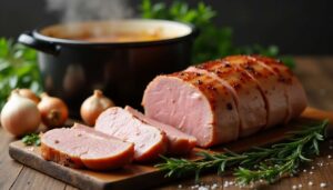 Filet mignon de porc rôti en cocotte : une recette aux échalotes