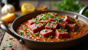 Fondue bourguignonne au bouillon : recette savoureuse