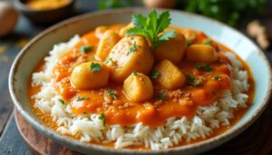 Curry de congre : recette savoureuse et exotique