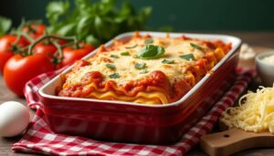 Lasagnes au four : recette facile et délicieuse
