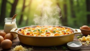 Gratin de pommes de terre au fromage : recette savoureuse et simple