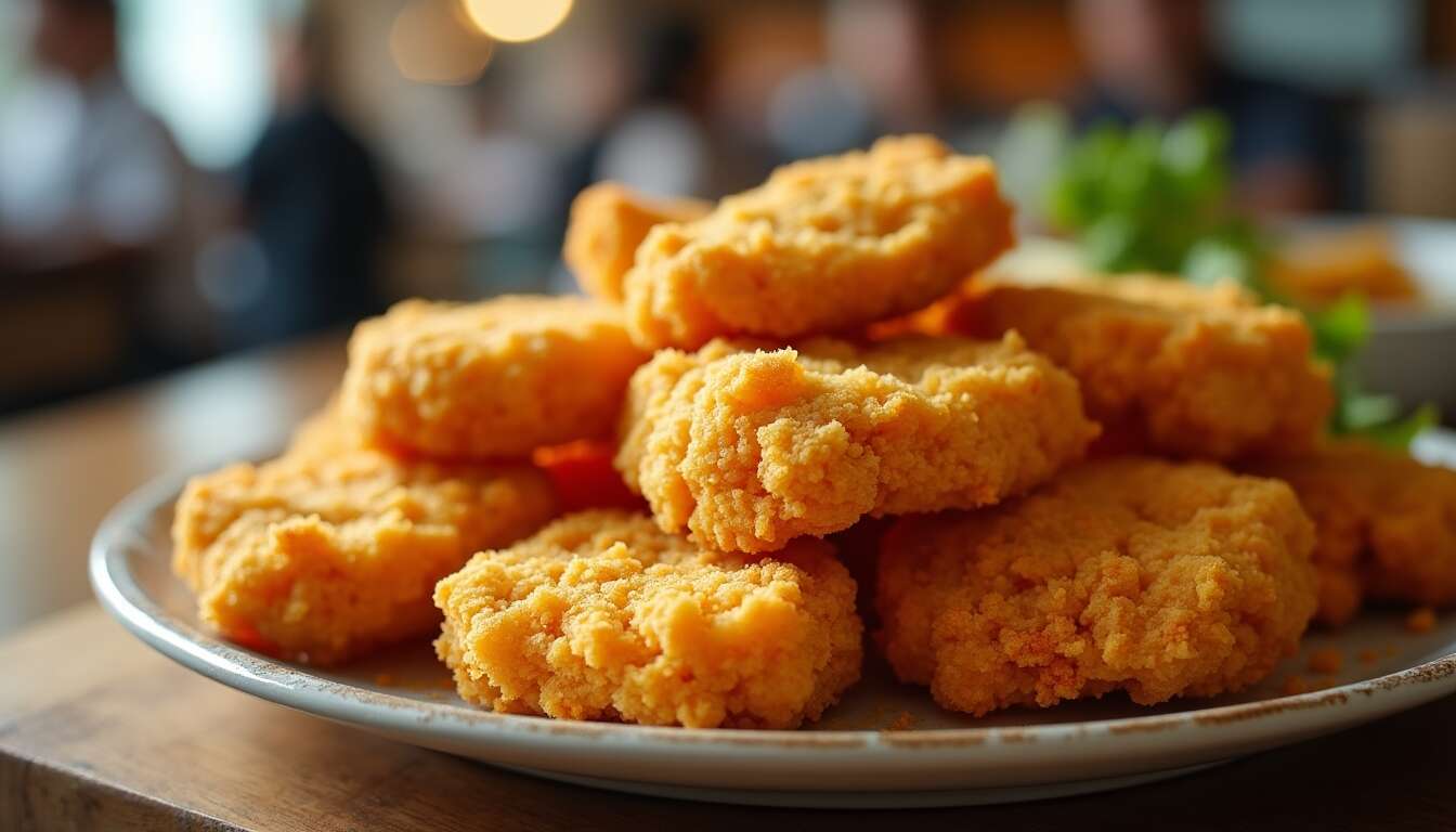 Nuggets de poulet à l’airfryer : recette facile et croustillante