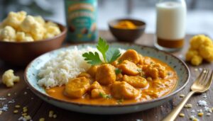 Chou-fleur au curry : recette savoureuse et facile