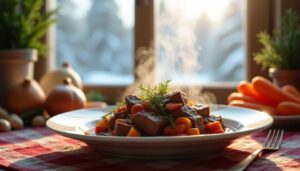 Bœuf bourguignon sans alcool : recette facile et savoureuse