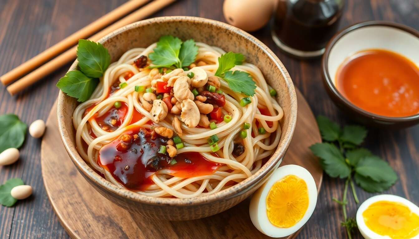 Nouilles thaï : recette savoureuse et facile