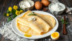 Crêpes à la Maïzena : une recette sans farine