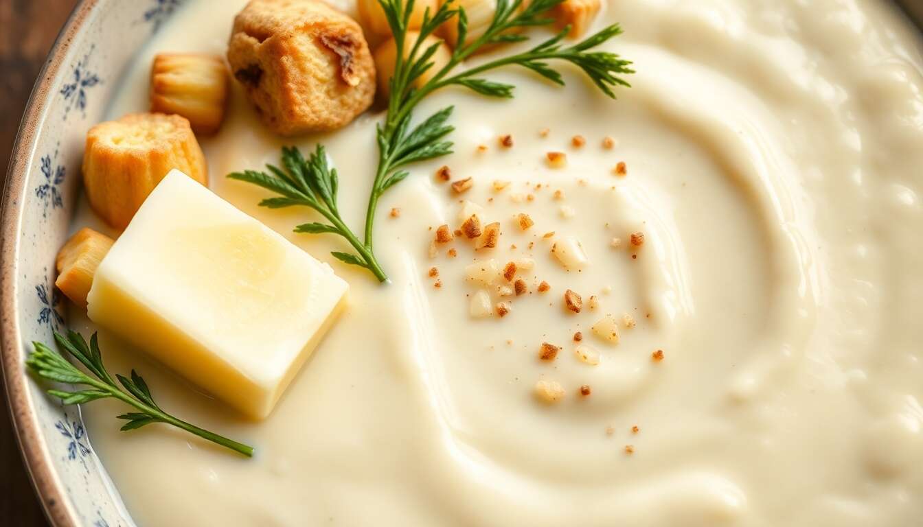 Purée de poireaux crémeuse : recette facile et savoureuse