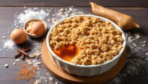Crumble de patate douce : recette facile et savoureuse