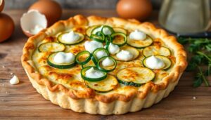 Quiche Courgettes Mozzarella : recette Savoureuse et Facile