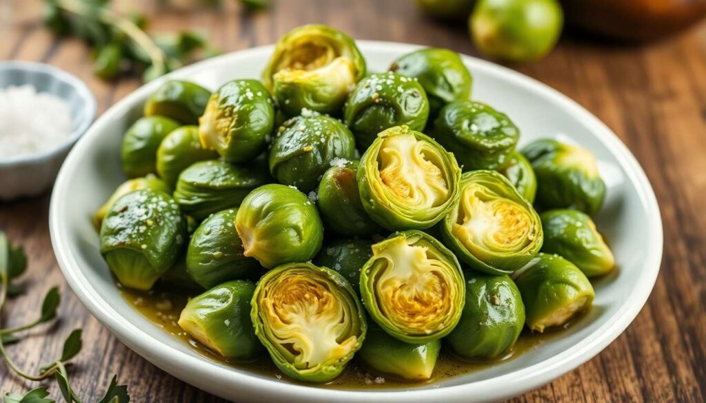 Choux de Bruxelles à la vapeur : recette simple et saine