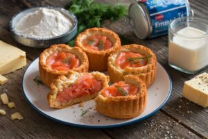 Recette facile de cannelés au saumon