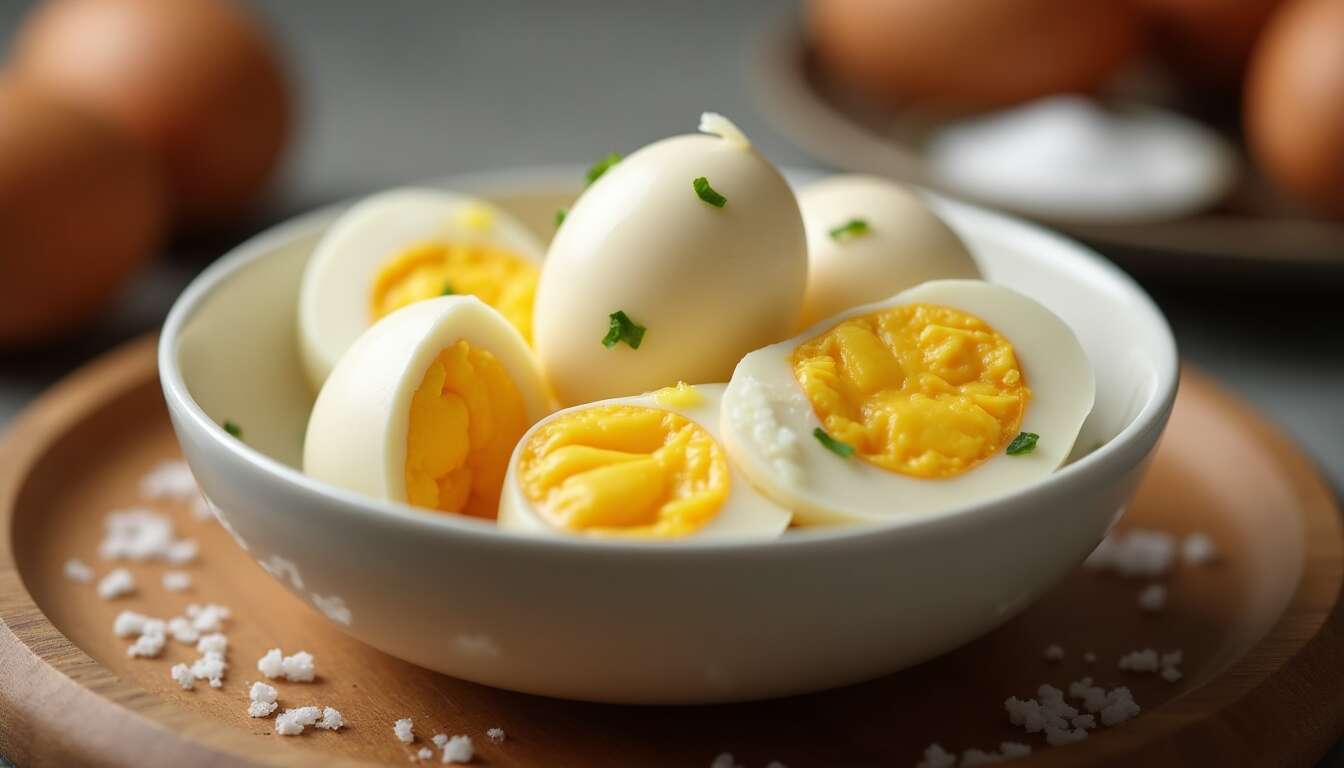 Oeuf dur au Cookeo : recette facile et rapide