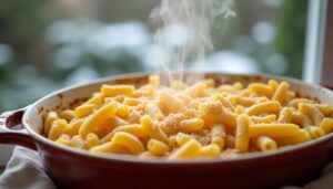 Recette facile de gratin de macaronis