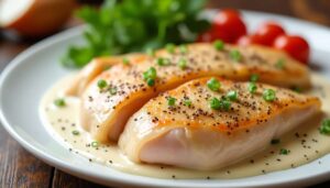 Escalope de poulet : recette de sauce crémeuse