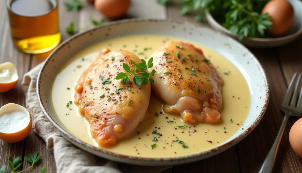 Cuisse de poulet à la crème : recette facile et savoureuse