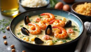 Blanquette de la mer aux crustacés : recette délicieuse et facile