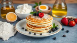 Pancakes sans Repos : recette Express et Délicieuse