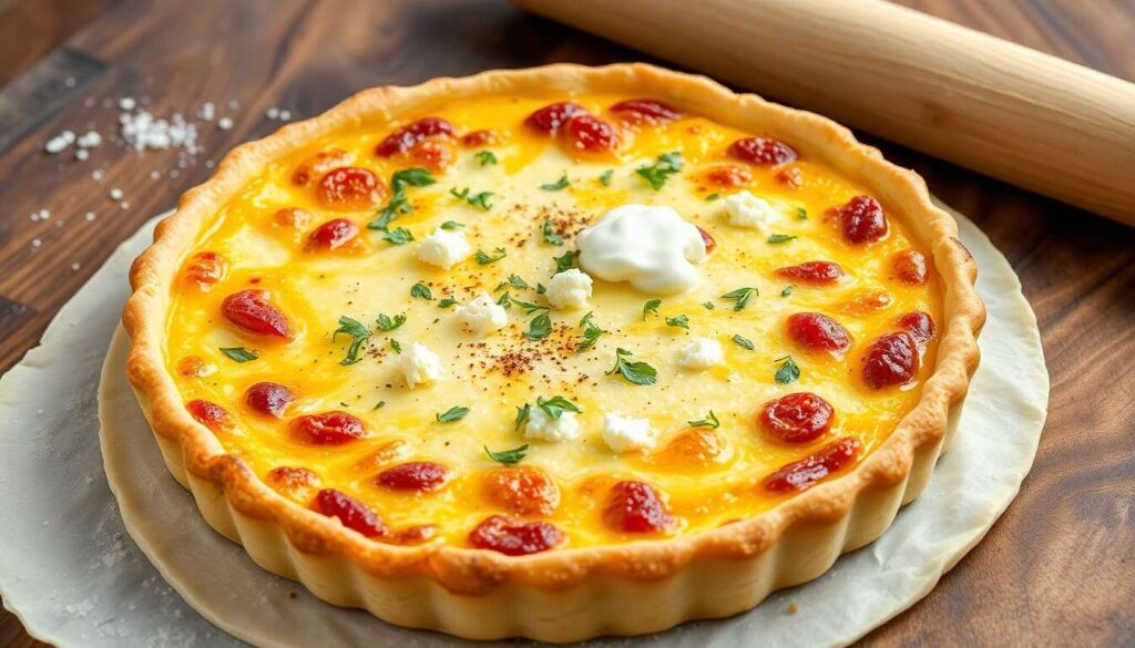 Recette délicieuse : quiche au roquefort facile et rapide