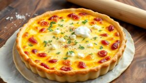 Recette délicieuse : quiche au roquefort facile et rapide