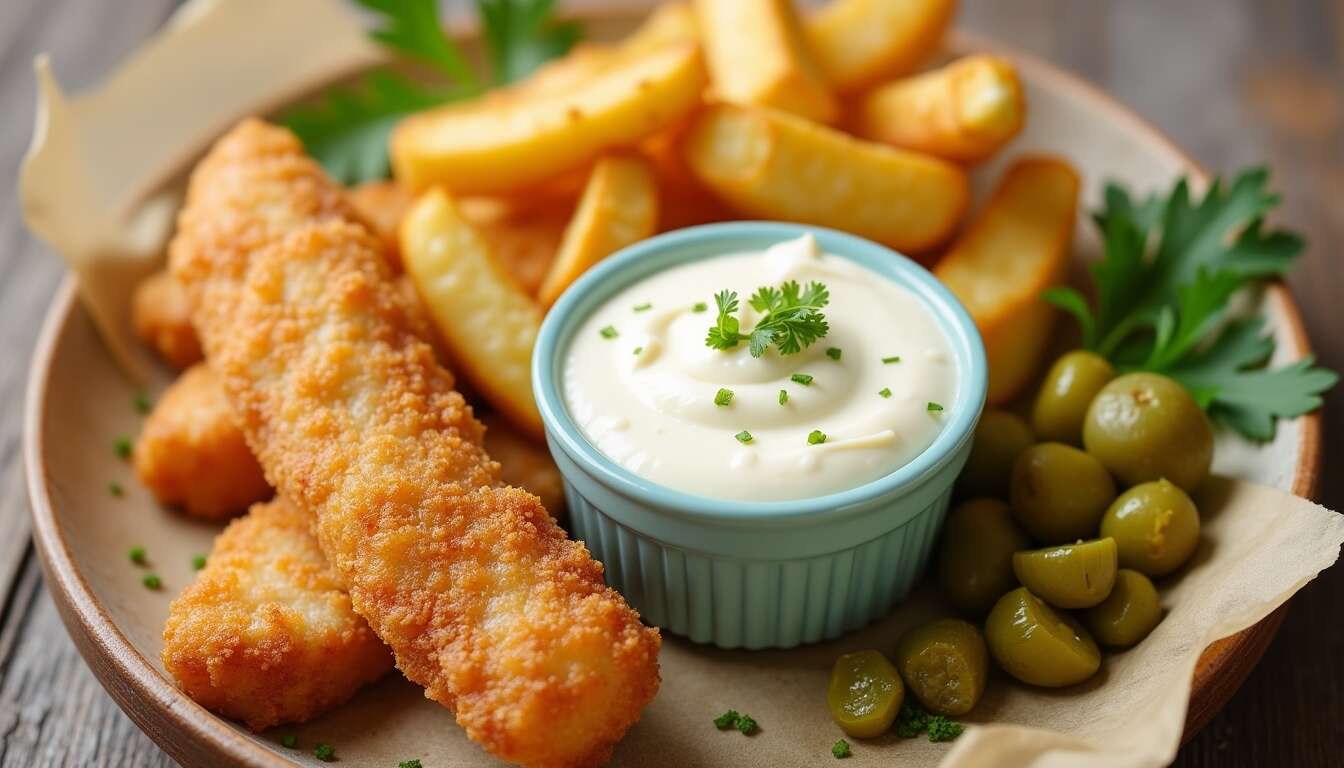 Recette de sauce Fish and Chips maison