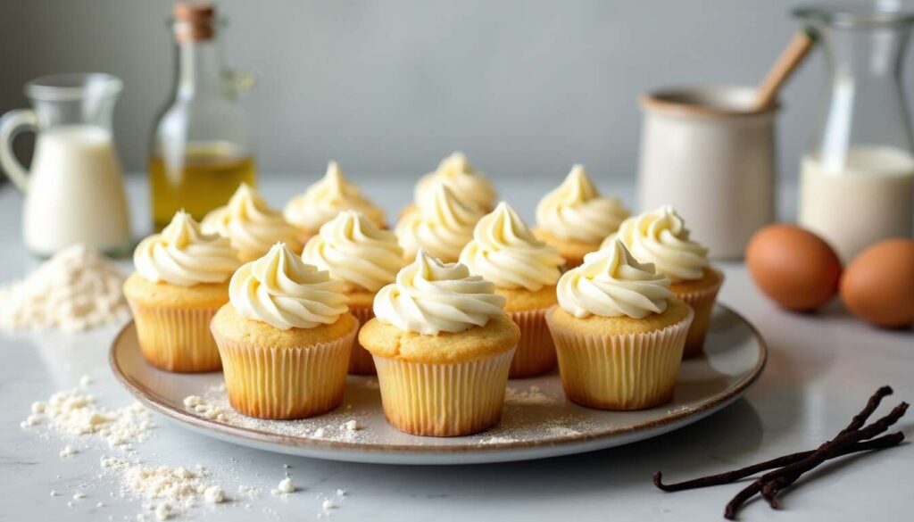 Cupcakes nature sans beurre : la recette légère et savoureuse