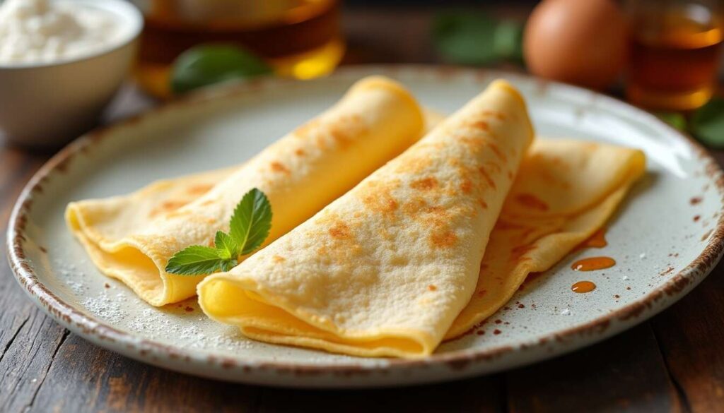 Crêpes avec 1 œuf : recette facile et rapide