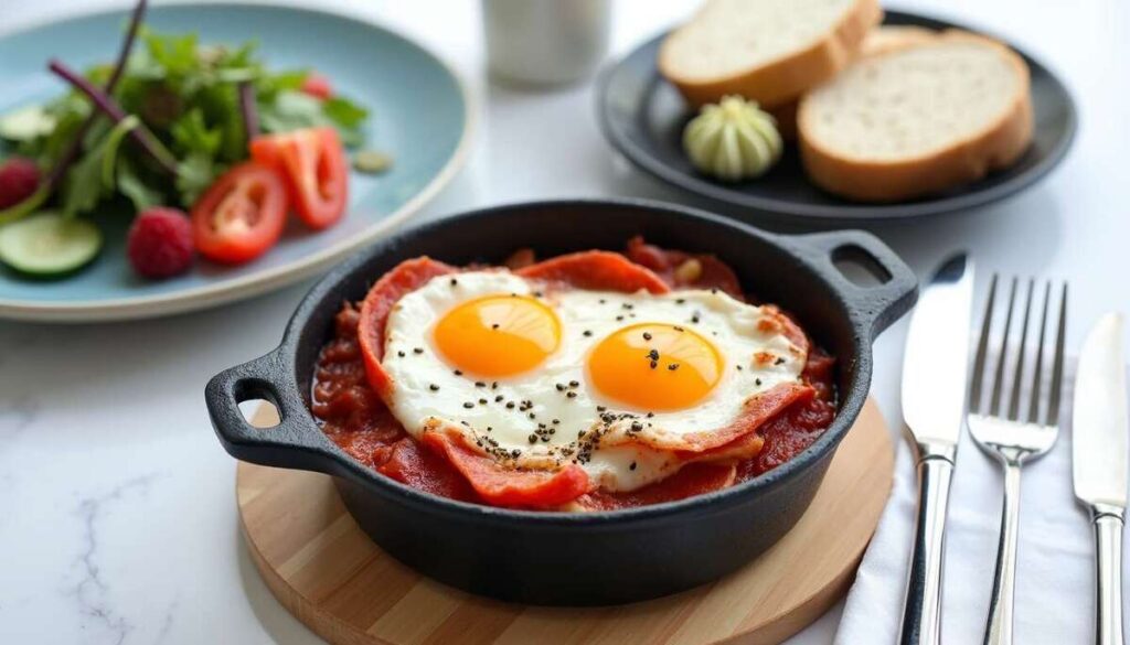 Recette d&rsquo;œuf cocotte au jambon facile et rapide