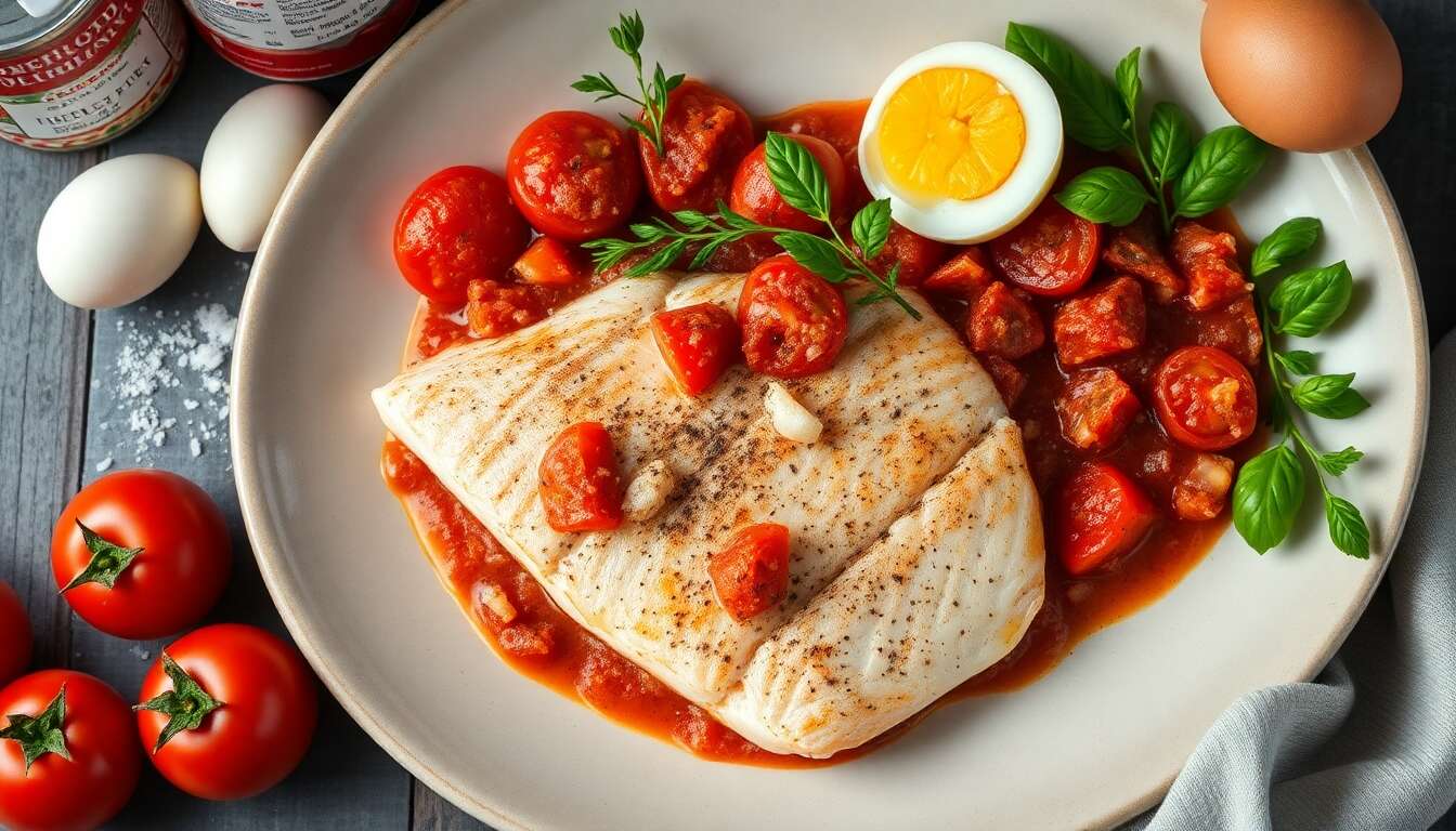 Espadon à la concassée de tomates : recette savoureuse