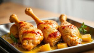 Pilons de poulet au four : recette facile et savoureuse