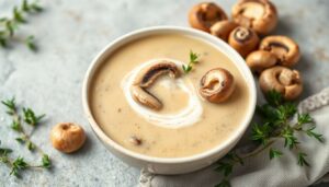 Soupe de champignons : recette gourmande et facile