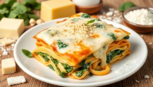 Lasagnes d'épinards à la béchamel : recette savoureuse