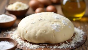Pâte à pizza épaisse et moelleuse : recette facile