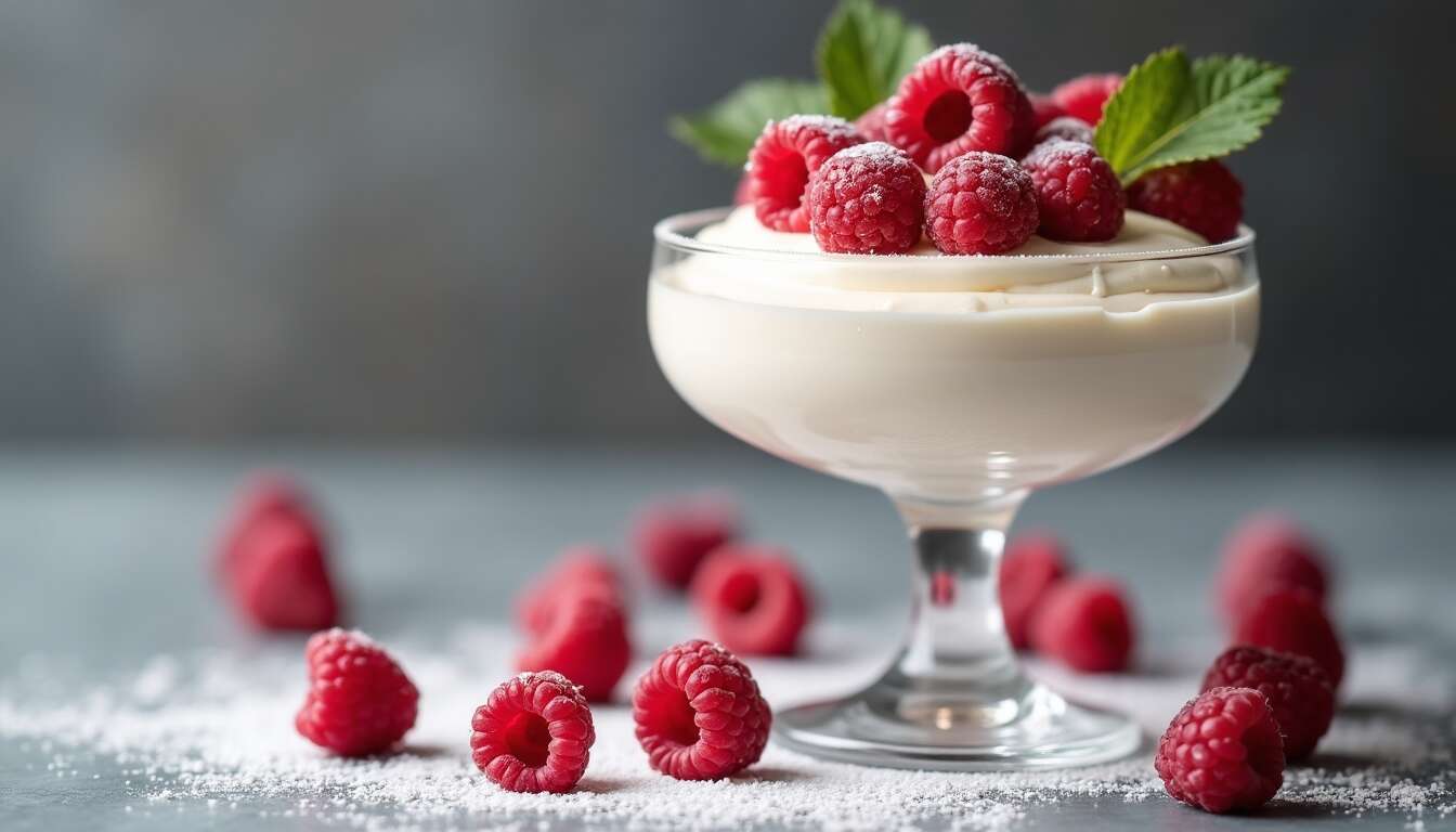 Chantilly aux framboises : recette facile et gourmande
