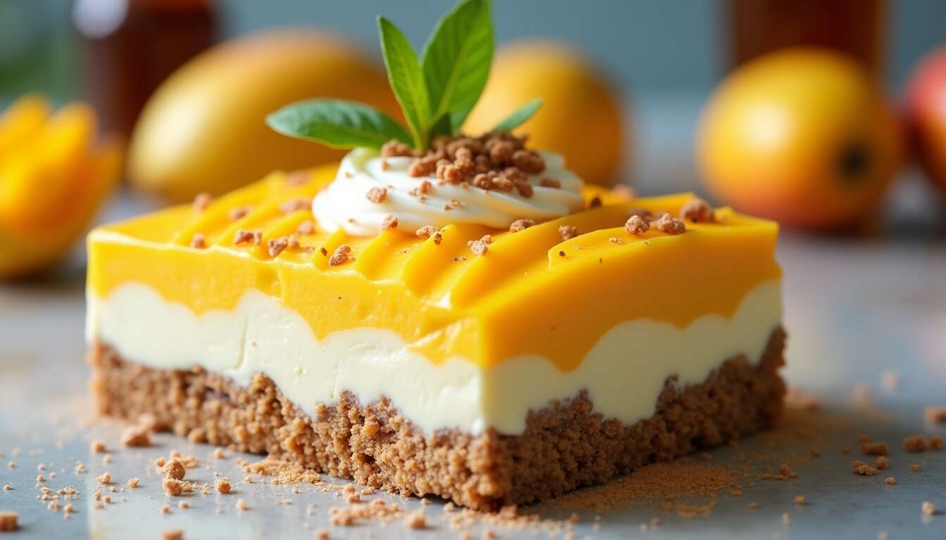 Tiramisu exotique à la mangue : recette facile et savoureuse