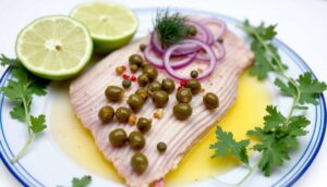 Ailes de raie au citron et câpres : recette savoureuse