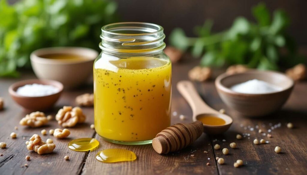 Recette de vinaigrette à l&rsquo;huile de noix