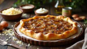 Recette facile : tarte à l’oignon savoureuse