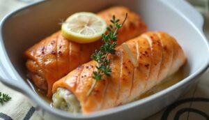 Paupiettes de saumon aux poireaux : recette savoureuse et facile