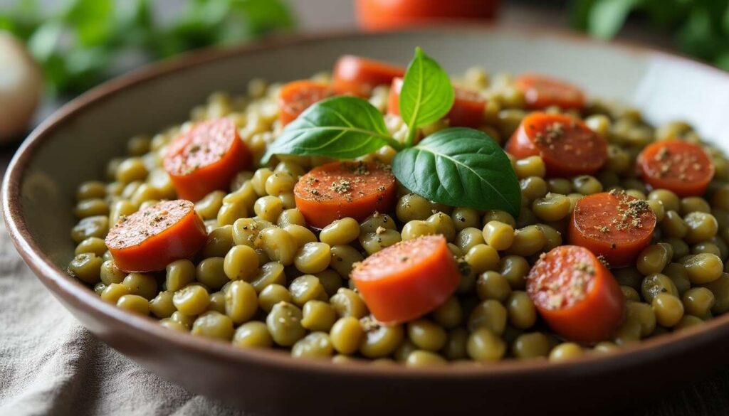 Marmite de lentilles et saucisse de Morteau : recette savoureuse