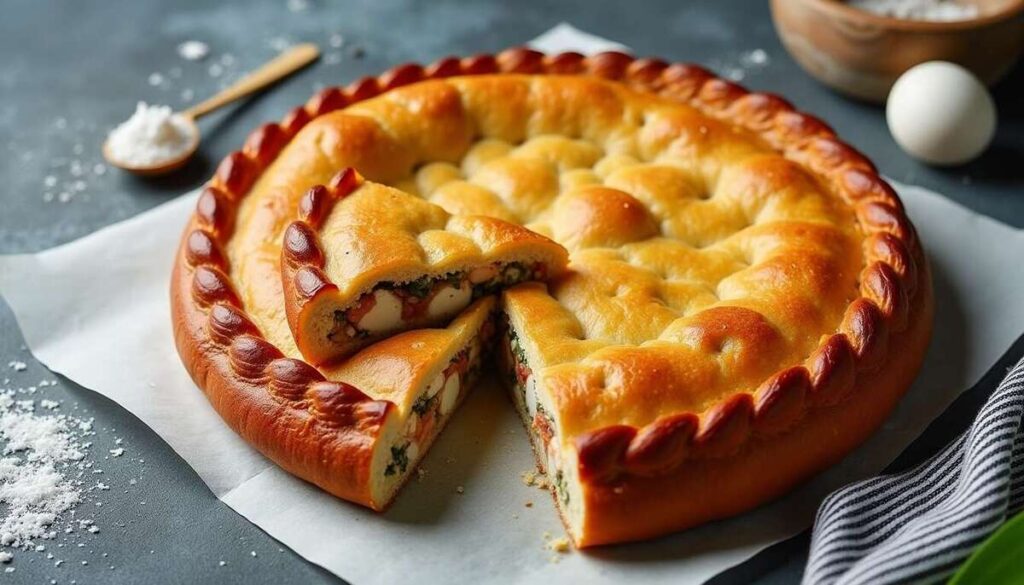 Tourte au saumon et poireaux : recette gourmande