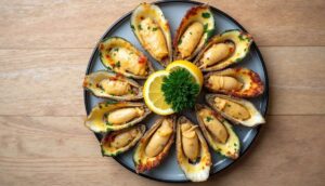 Moules à l’ail gratinées : recette savoureuse et facile