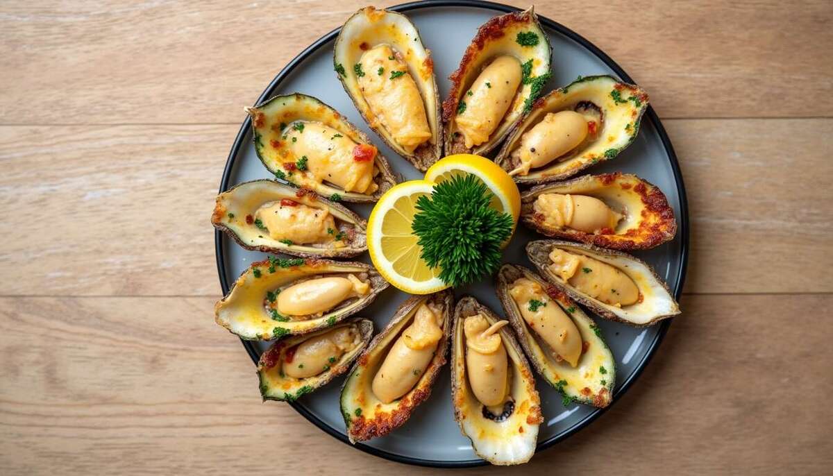 Moules à l&rsquo;ail gratinées : recette savoureuse et facile