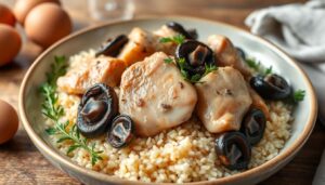 Poulet aux champignons noirs : une recette savoureuse et facile