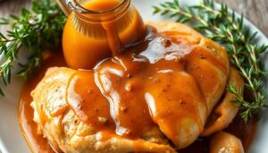 Sauce savoureuse pour poulet rôti