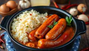 Rougail Saucisse au Cookeo : recette Savoureuse et Facile