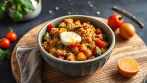 Ratatouille en crumble : une recette originale et savoureuse