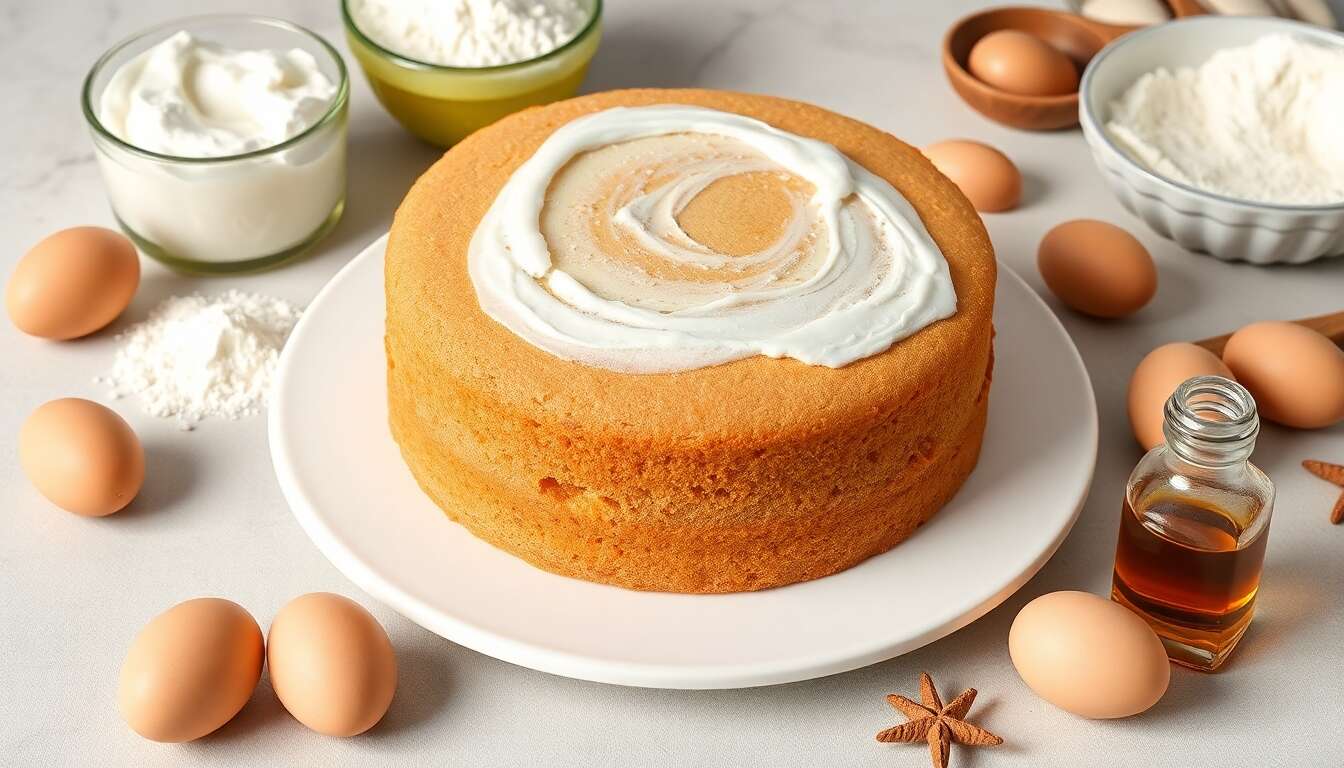 Gâteau au yaourt sans sucre : la recette facile et saine