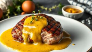 Filet mignon de porc à la moutarde ancienne : recette savoureuse