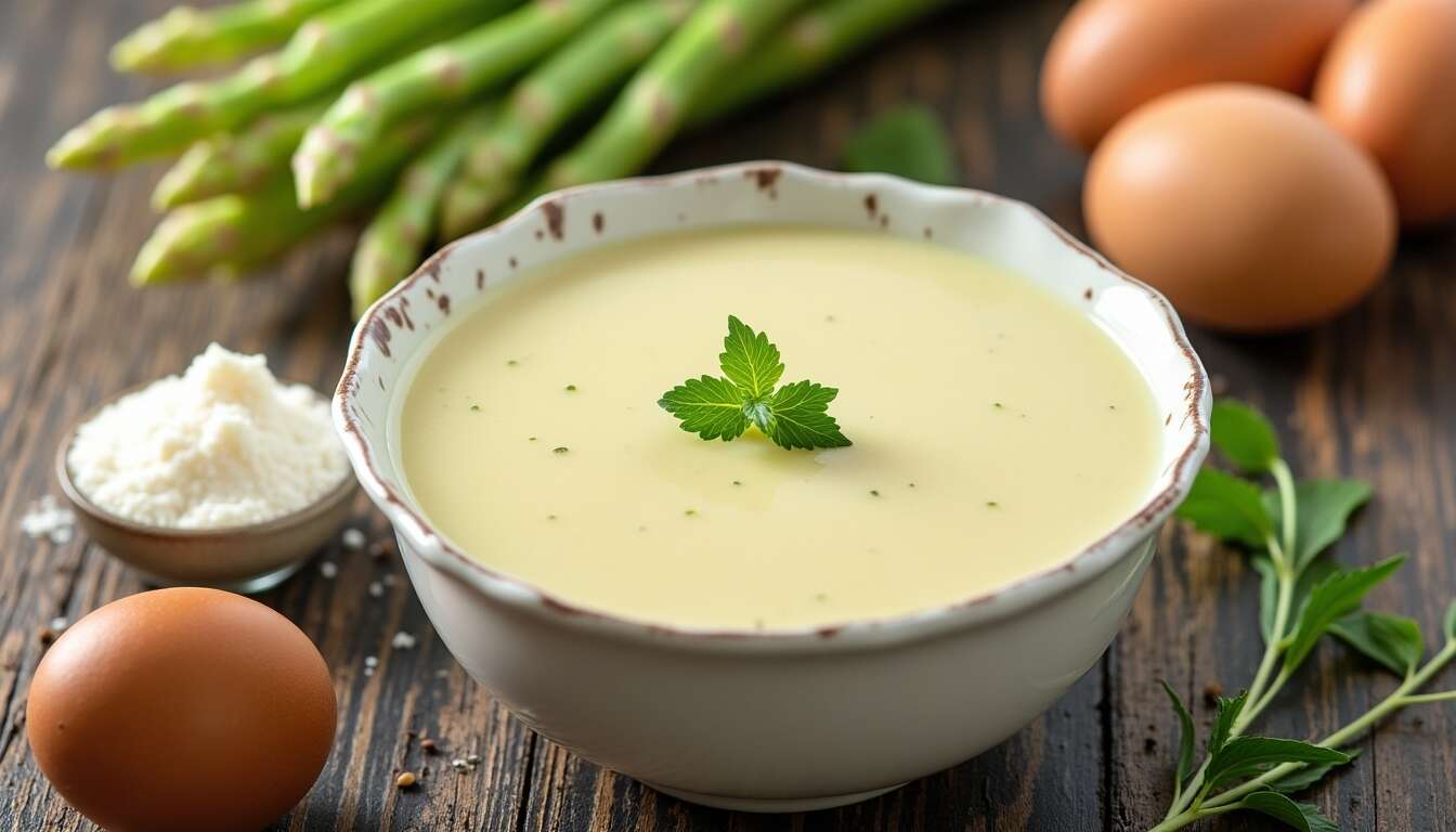 Velouté d&rsquo;asperges blanches : recette facile et savoureuse