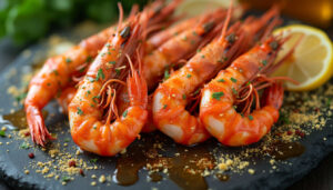 Gambas grillées au beurre : la recette savoureuse